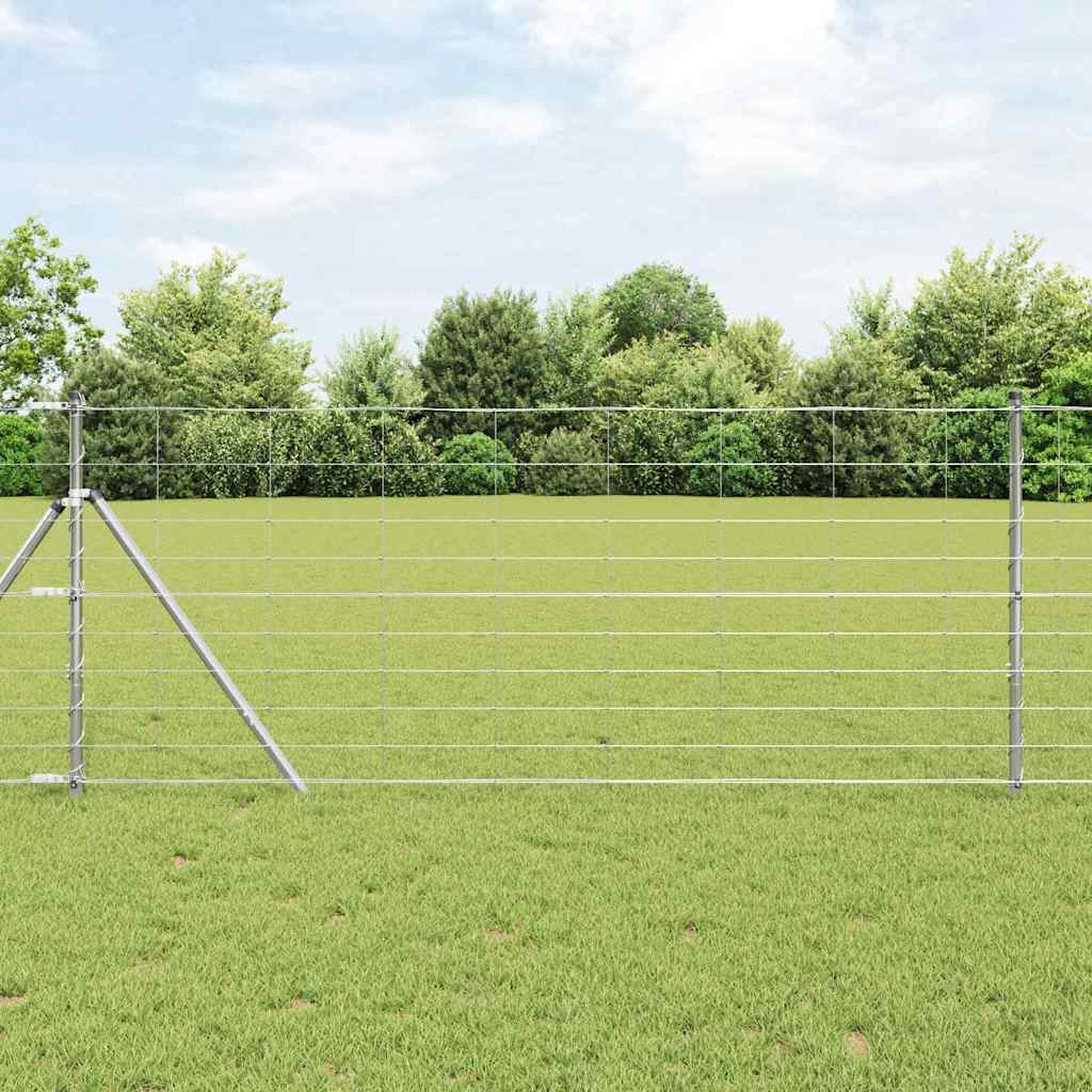 Ground Fix Geschweißter Drahtzaun 50 x 1 m Verzinkter Stahl