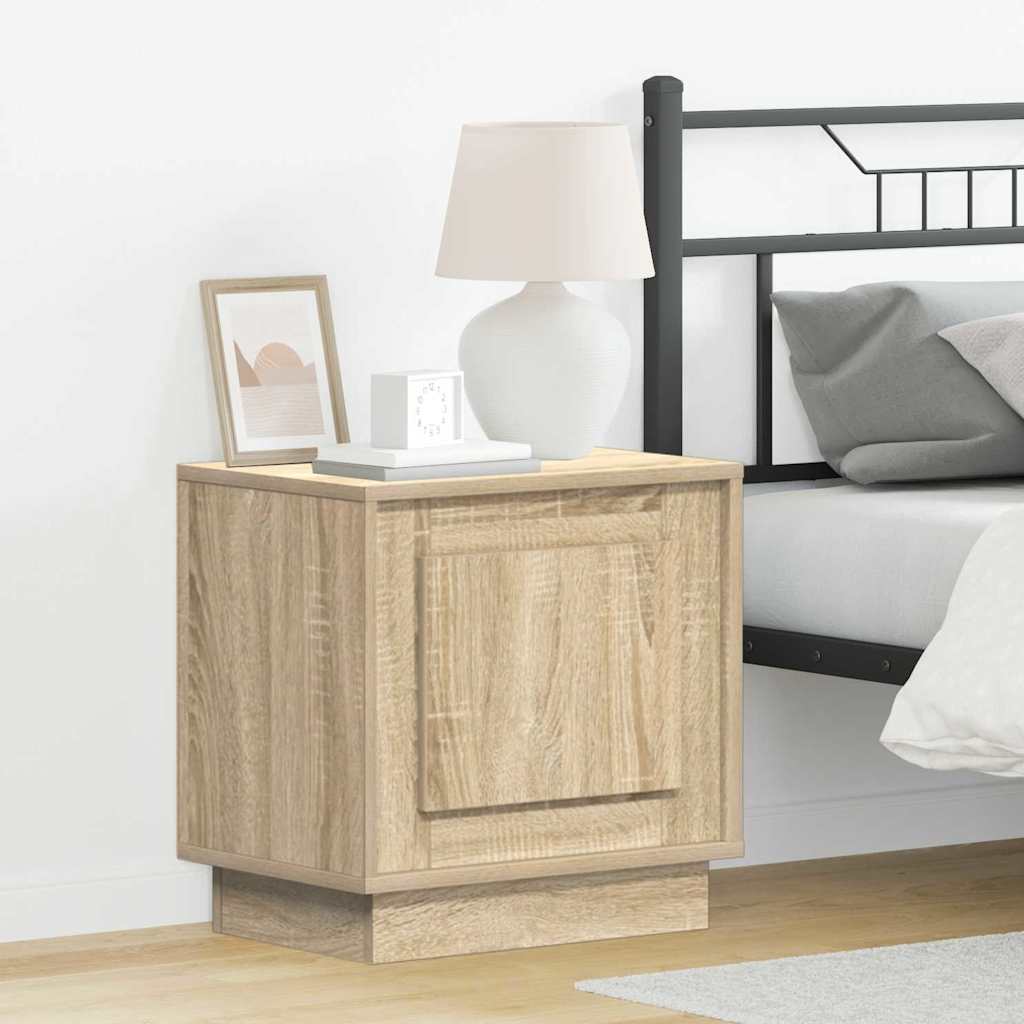 Nachttisch 2 stk. Sonoma-Eiche 44 x 34,5 x 45 cm Holzwerkstoff