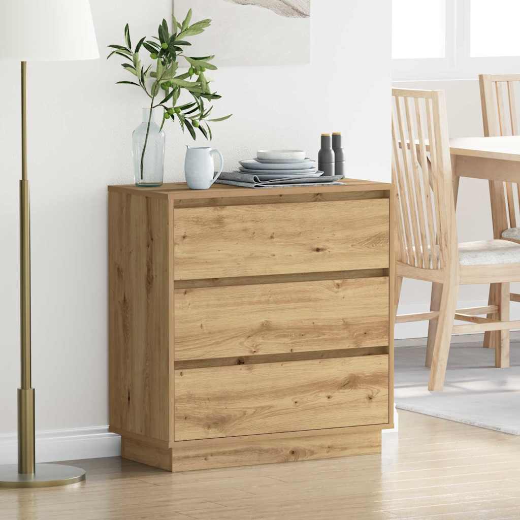 Nachttisch Artisan-Eiche 71 x 34,5 x 75 cm Holzwerkstoff