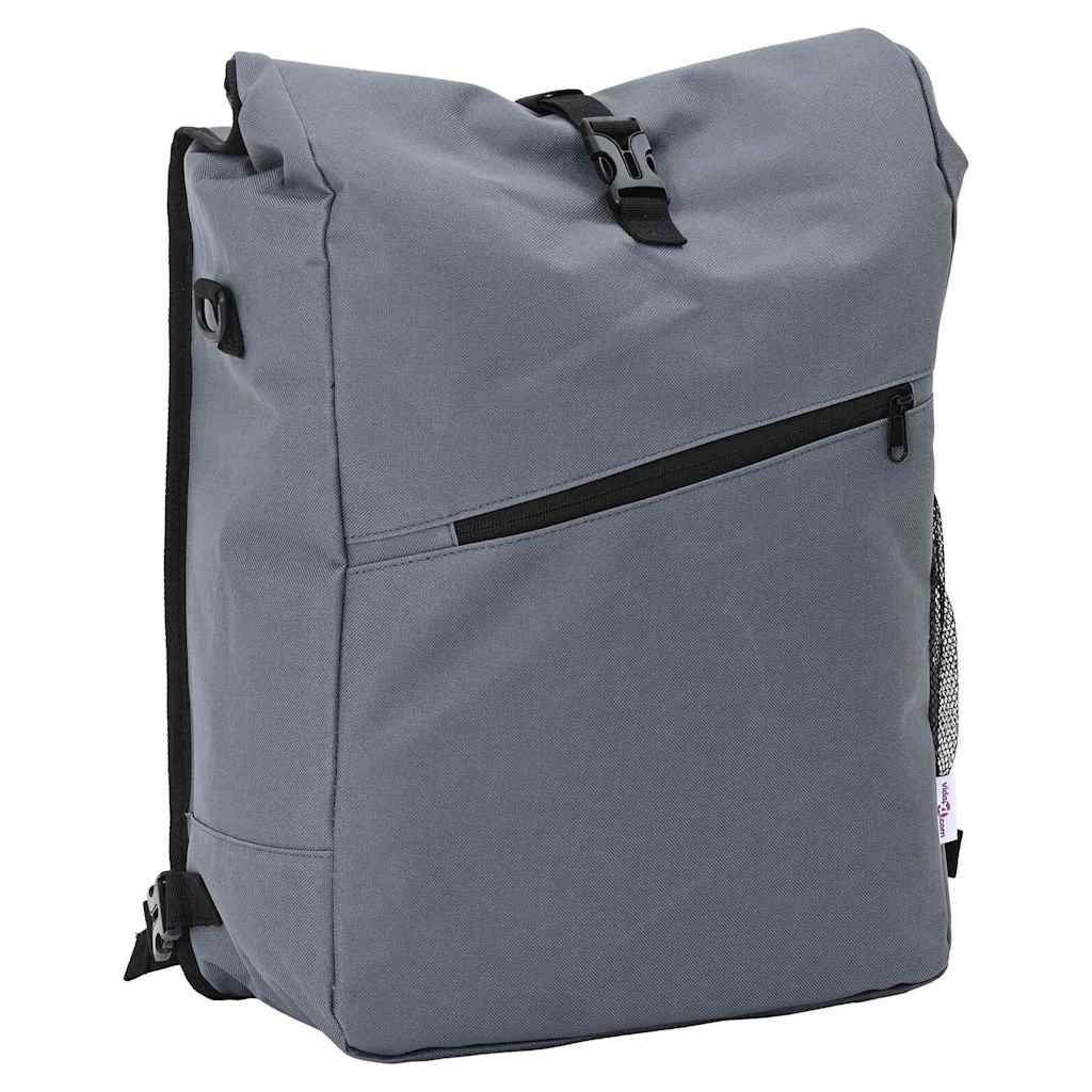 Fahrradtasche Grau 33 x 16 x 60 cm Polyester