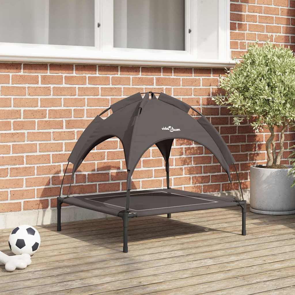 Hundebett 71 x 64 x 71 cm Stahl Braun
