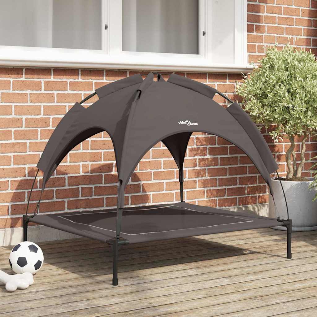 Hundebett 90 x 81 x 80,5 cm Stahl Braun