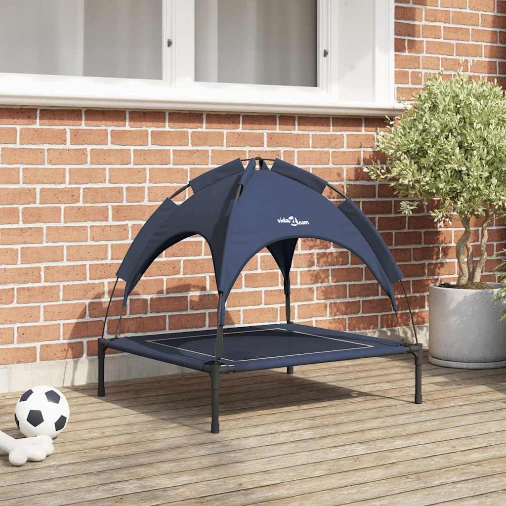 Hundebett 71 x 64 x 71 cm Stahl Marineblau