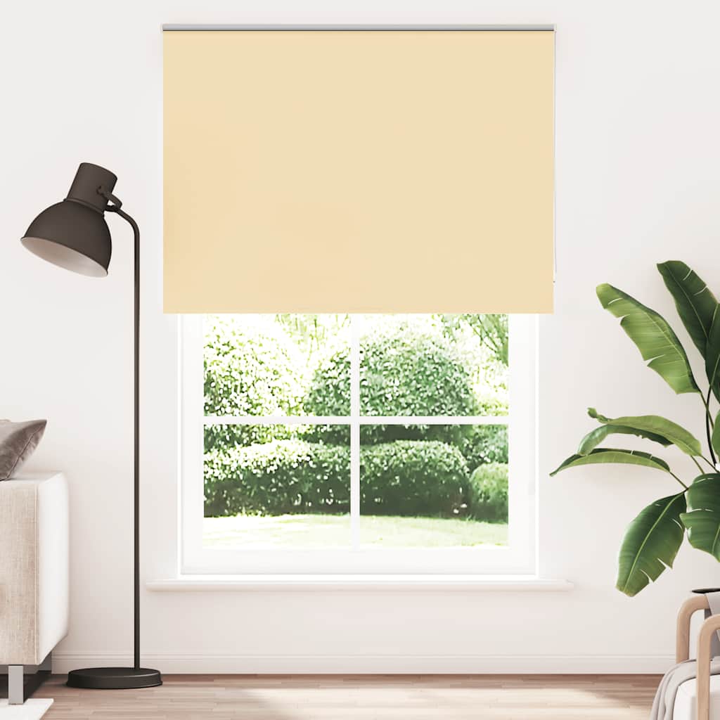 Verdunkelungsrollo Beige 165x210 cm Stoffbreite 161,6 cm