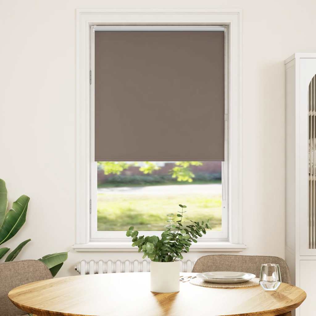 Verdunkelungsrollo Kaffeebraun 85x175cm Stoffbreite 80,7 cm