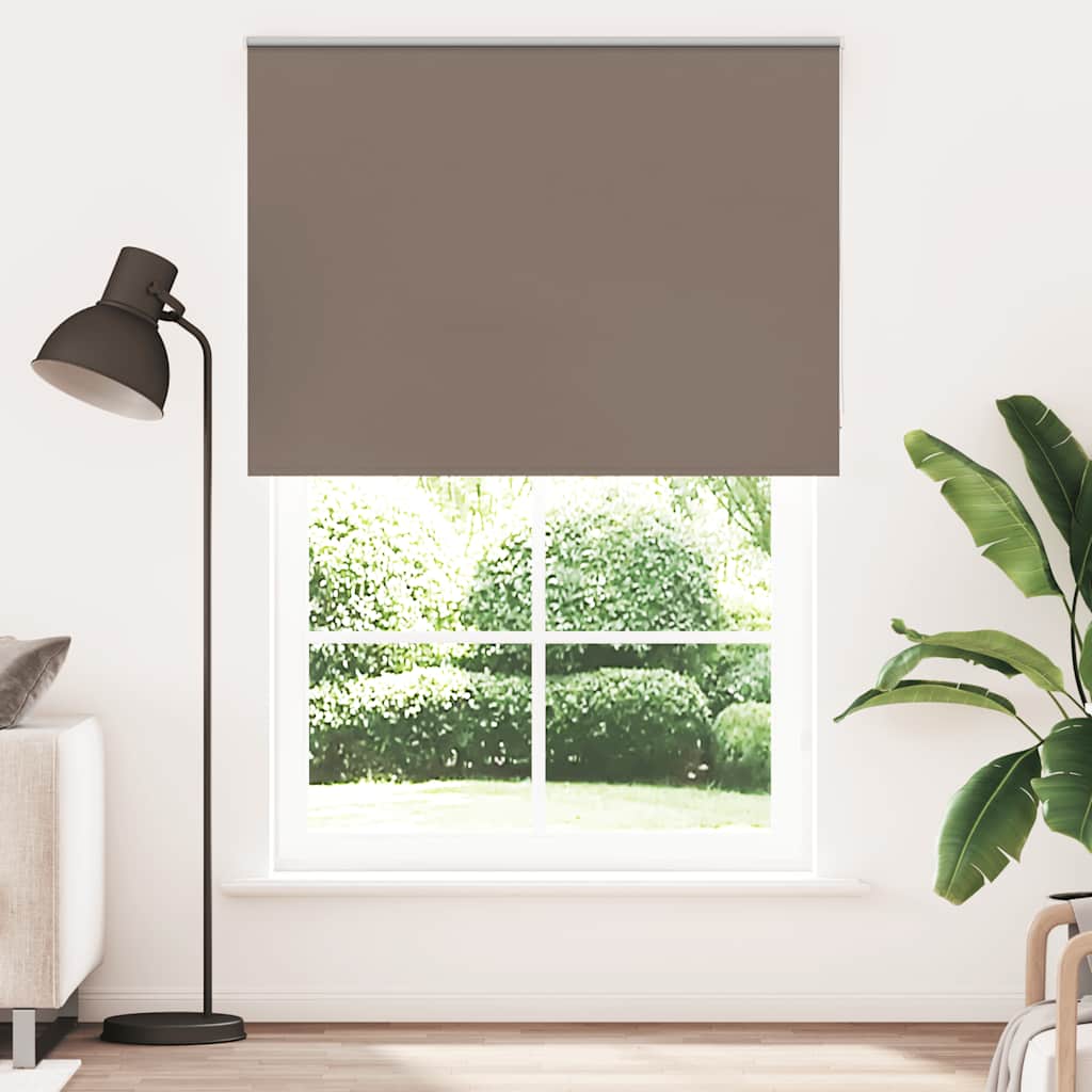 Verdunkelungsrollo Kaffeebraun 160x210 cm Stoffbreite 156,6 cm