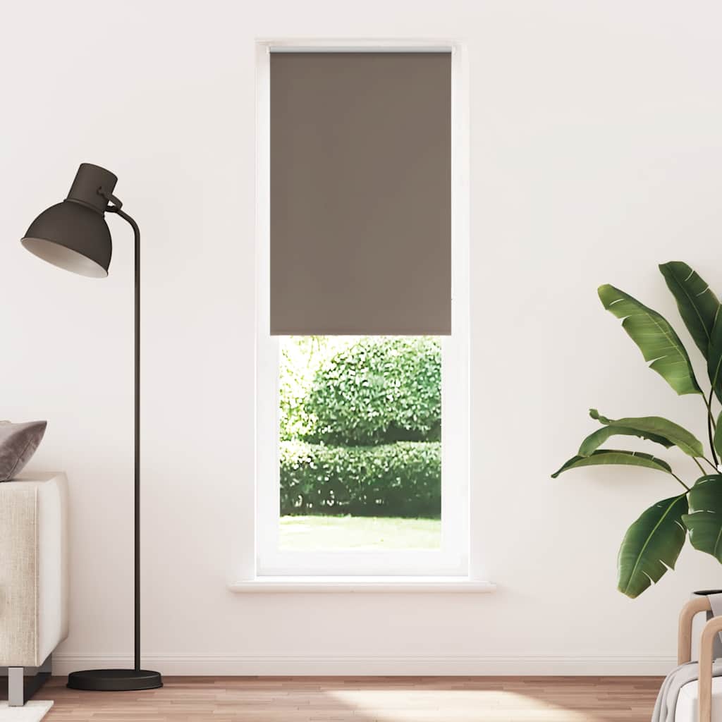 Verdunkelungsrollo Kaffeebraun 70x230 cm Stoffbreite 65,7 cm