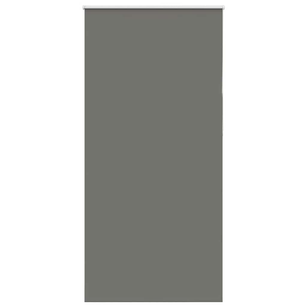 Verdunkelungsrollo Grau 95x210 cm Stoffbreite 90,7 cm Polyester