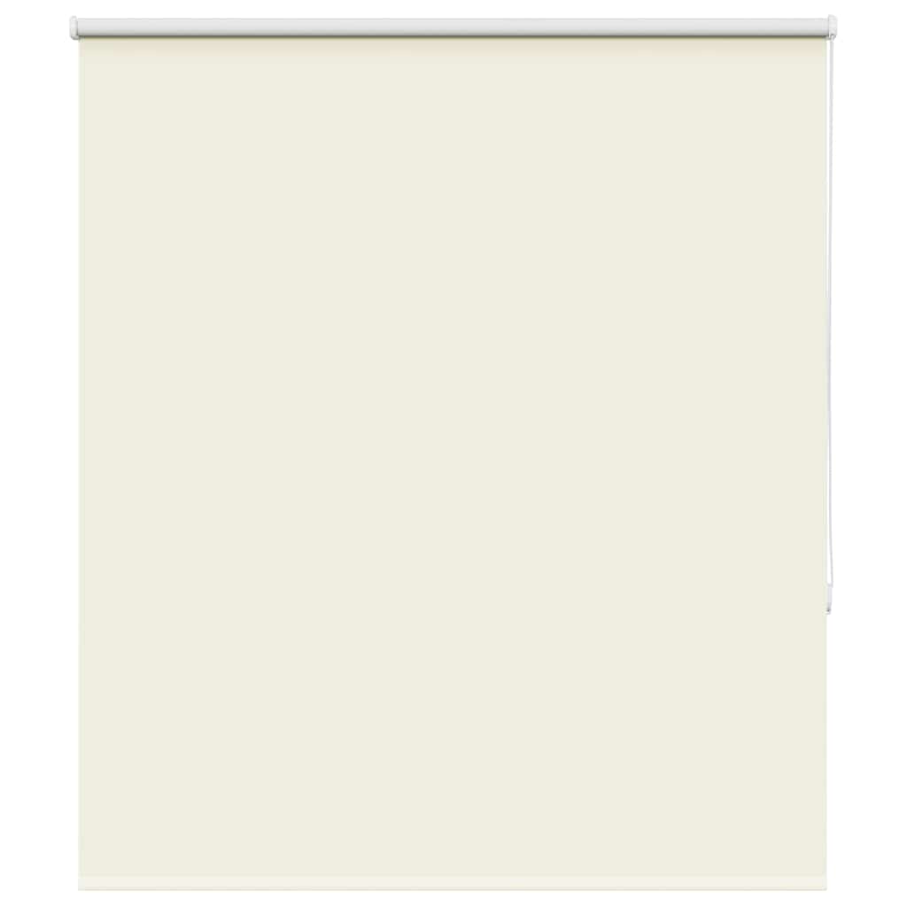 Verdunkelungsrollo Cremeweiß 130x150cm Stoffbreite 126,6cm