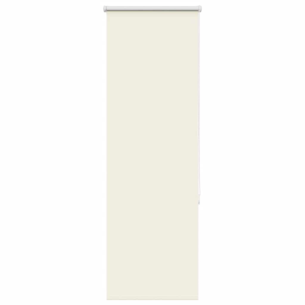 Verdunkelungsrollo Cremeweiß 55x175cm Stoffbreite 50,7 cm