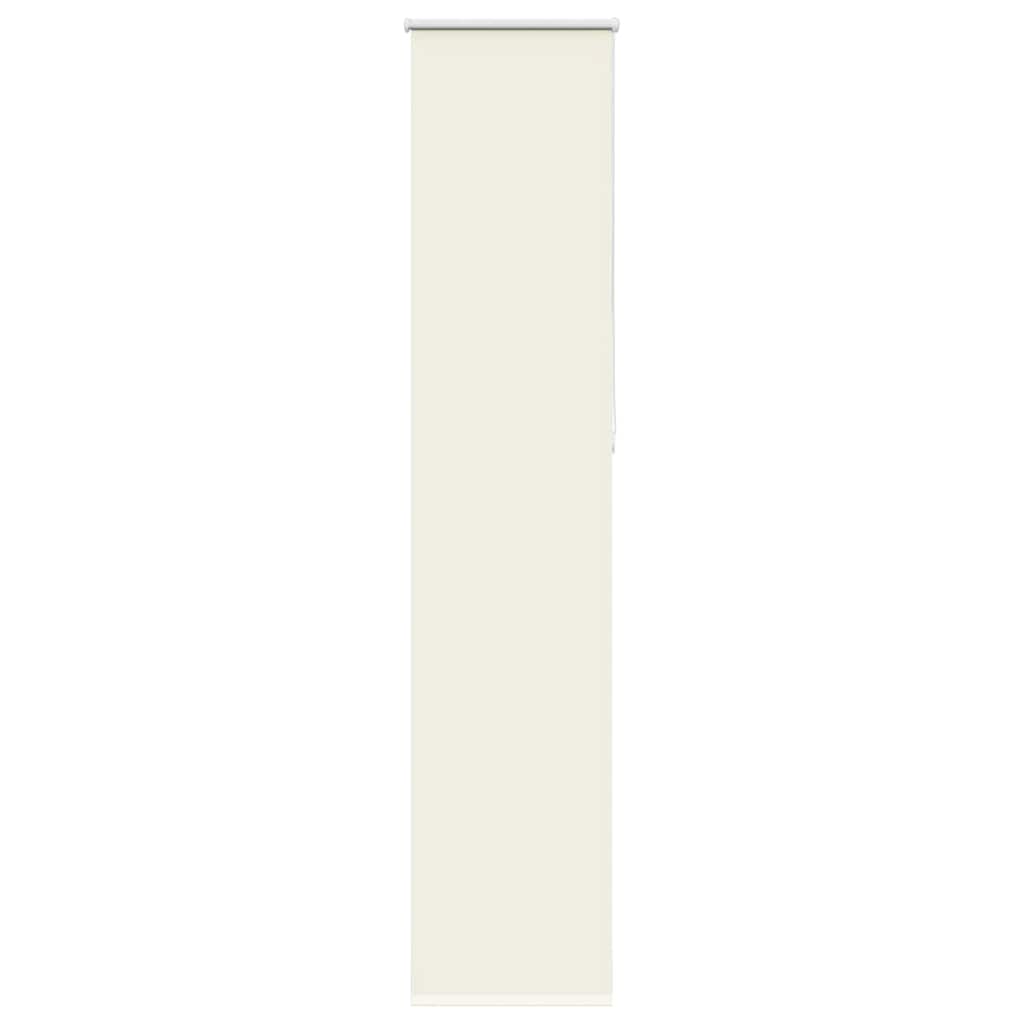Verdunkelungsrollo Cremeweiß 55x210cm Stoffbreite 50,7 cm