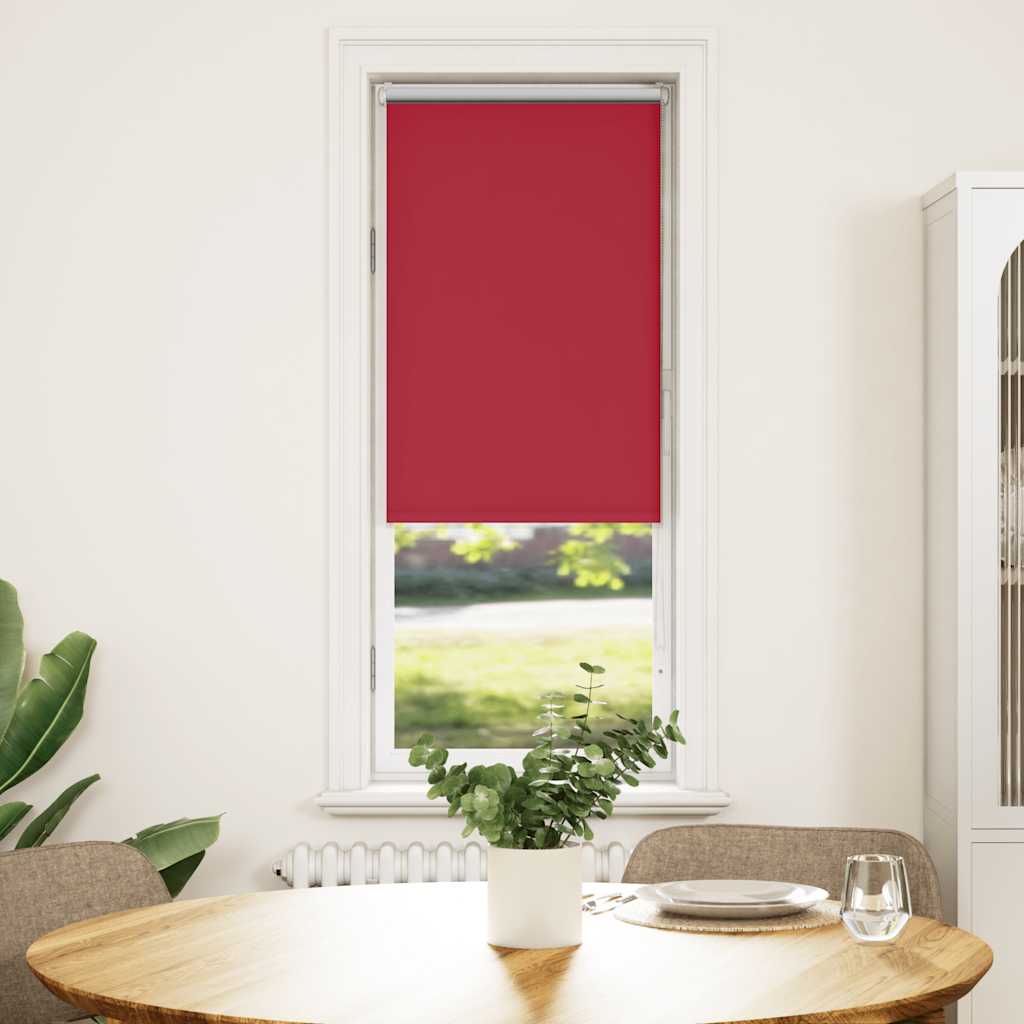 Verdunkelungsrollo Rot 60x130 cm Stoffbreite 55,7 cm Polyester