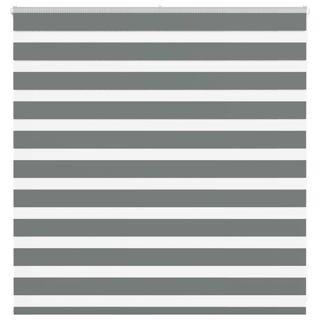 Doppelrollo Dunkelgrau 145x100 cm Stoffbreite 140,9 cm Polyester