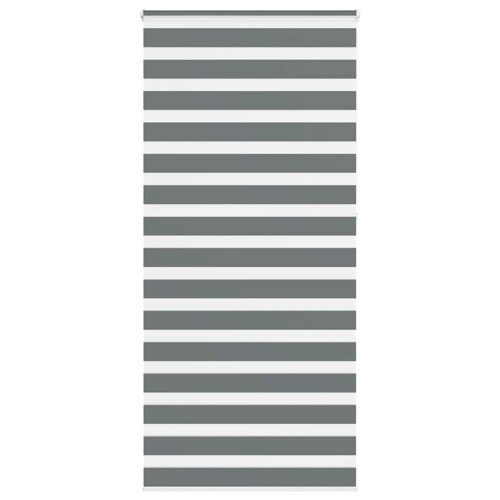 Doppelrollo Dunkelgrau 105x230cm Stoffbreite 100,9 cm Polyester
