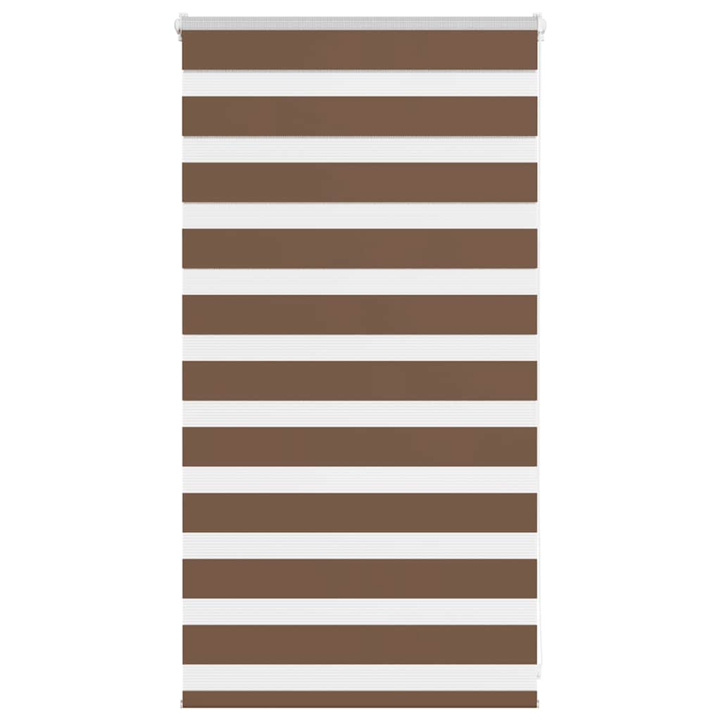 Doppelrollo Braun 70x100 cm Stoffbreite 65,9 cm Polyester