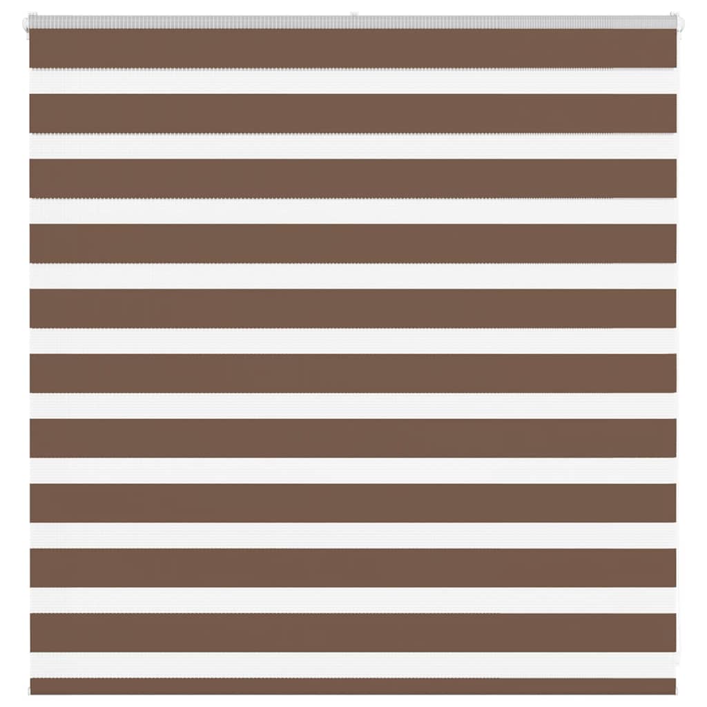 Doppelrollo Braun 145x100 cm Stoffbreite 140,9 cm Polyester