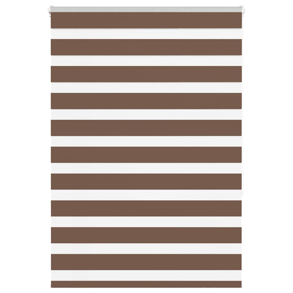 Doppelrollo Braun 115x150 cm Stoffbreite 110,9 cm Polyester