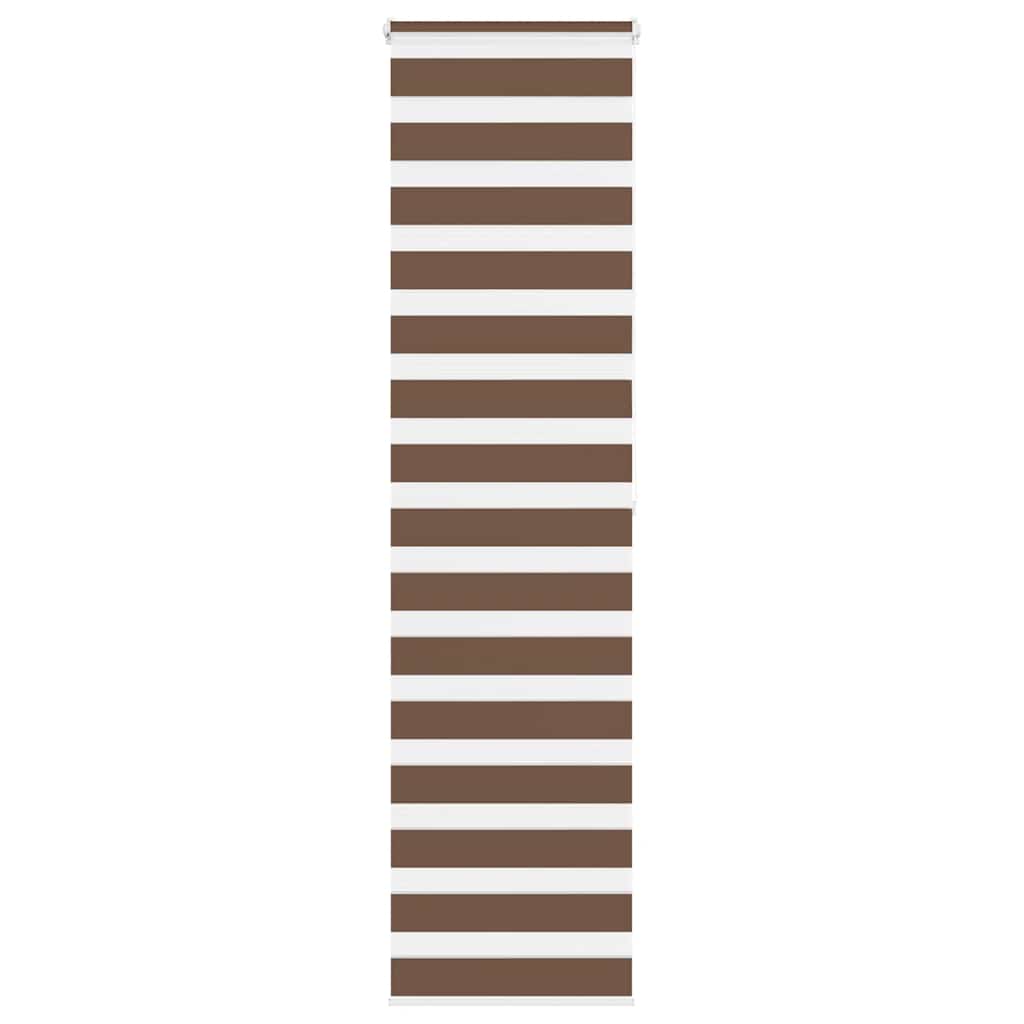 Doppelrollo Braun 55x200 cm Stoffbreite 50,9 cm Polyester