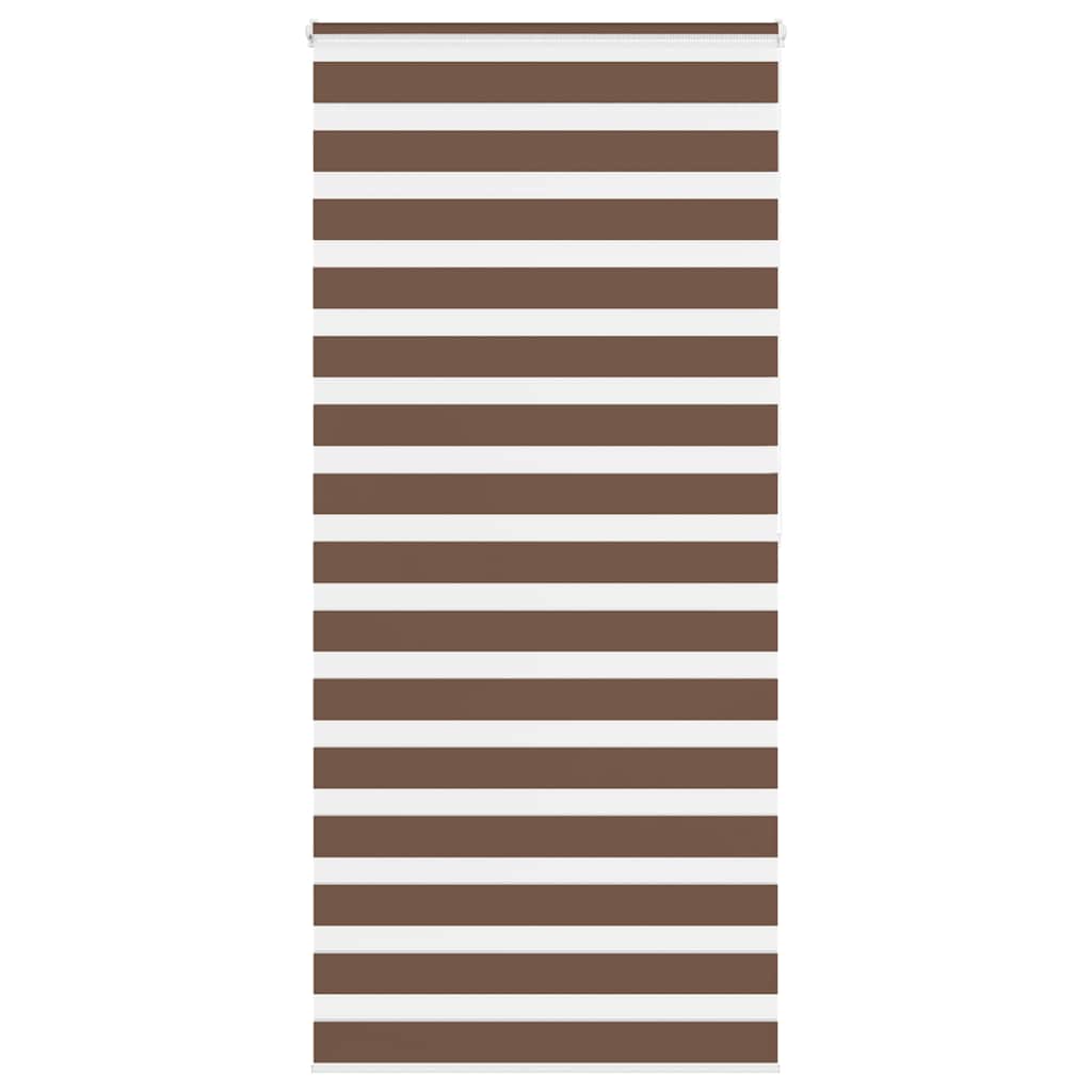 Doppelrollo Braun 110x200 cm Stoffbreite 105,9 cm Polyester