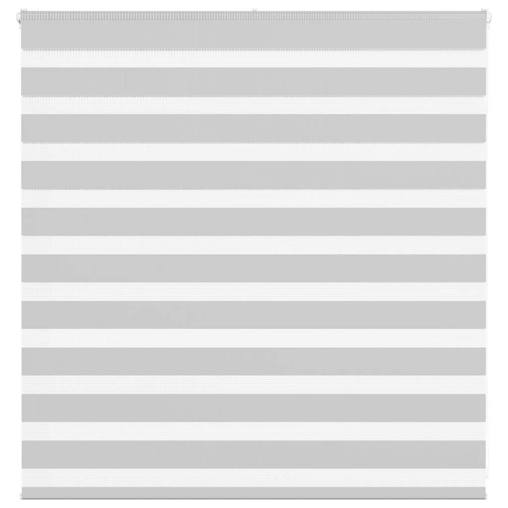 Doppelrollo Hellgrau 140x100 cm Stoffbreite 135,9 cm Polyester