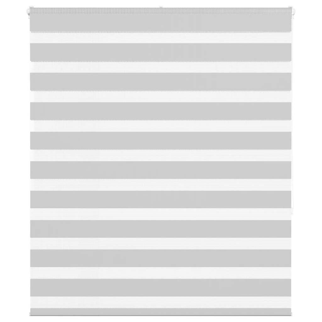 Doppelrollo Hellgrau 135x150 cm Stoffbreite 130,9 cm Polyester