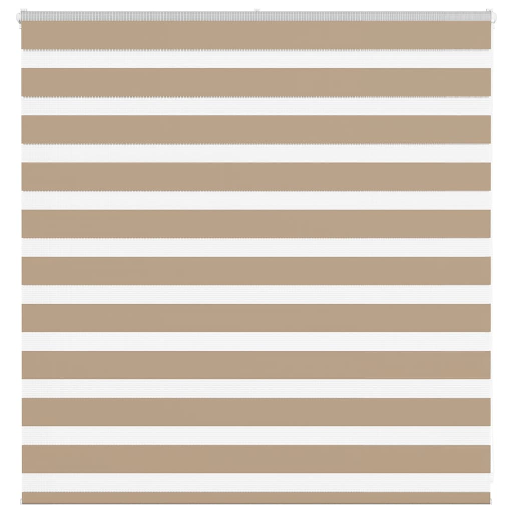 Doppelrollo Sandbraun 145x100 cm Stoffbreite 140,9 cm Polyester