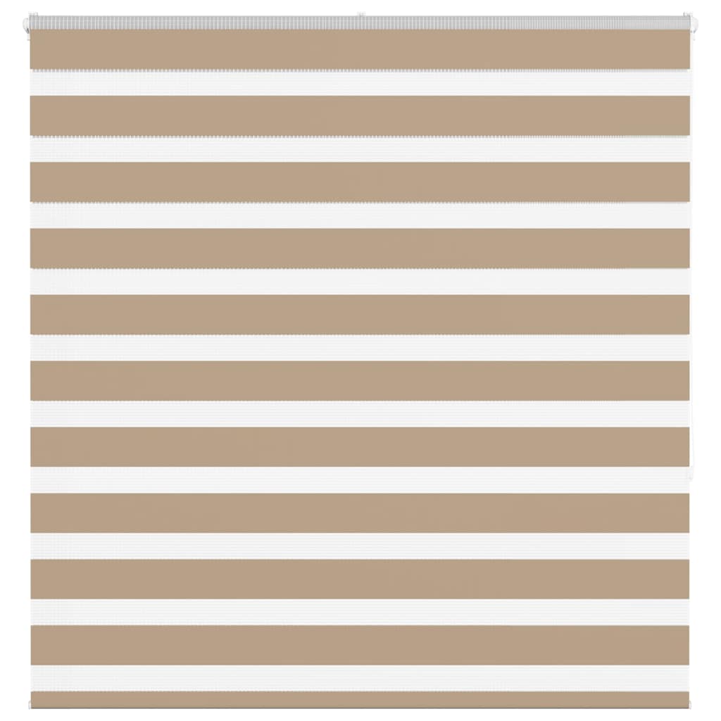 Doppelrollo Sandbraun 150x150 cm Stoffbreite 145,9 cm Polyester