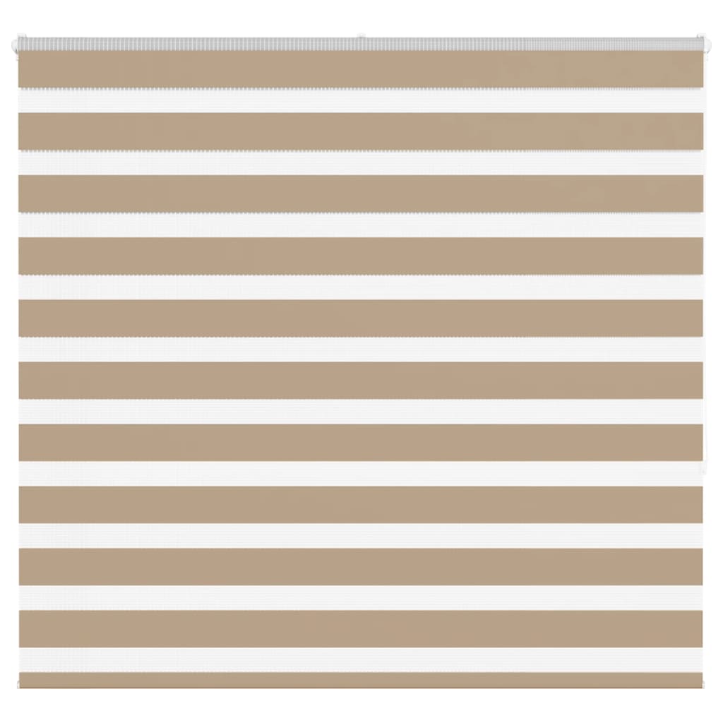 Doppelrollo Sandbraun 160x150 cm Stoffbreite 155,9 cm Polyester