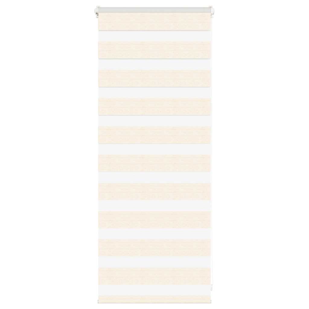 Doppelrollo Marmorbeige 65x100 cm Stoffbreite 60,9 cm Polyester