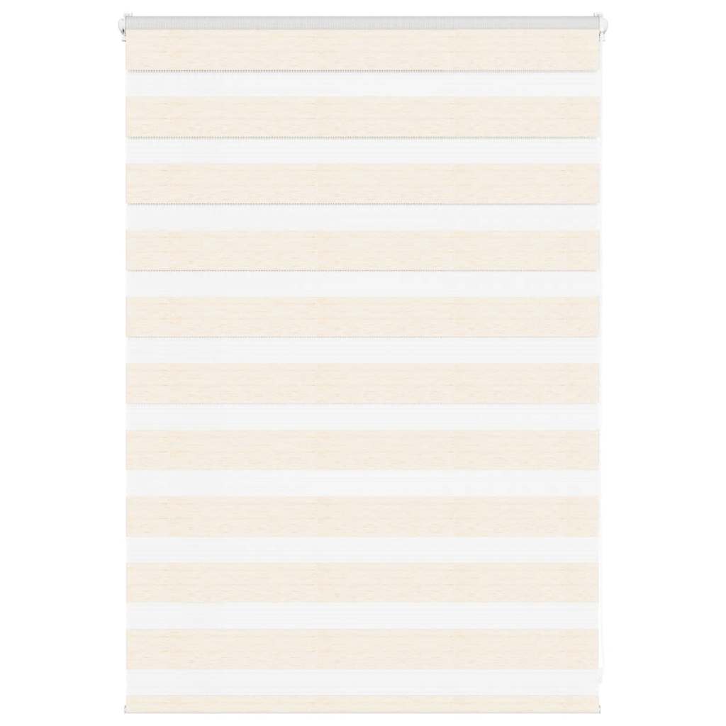 Doppelrollo Marmorbeige 110x100cm Stoffbreite 105,9 cm Polyester