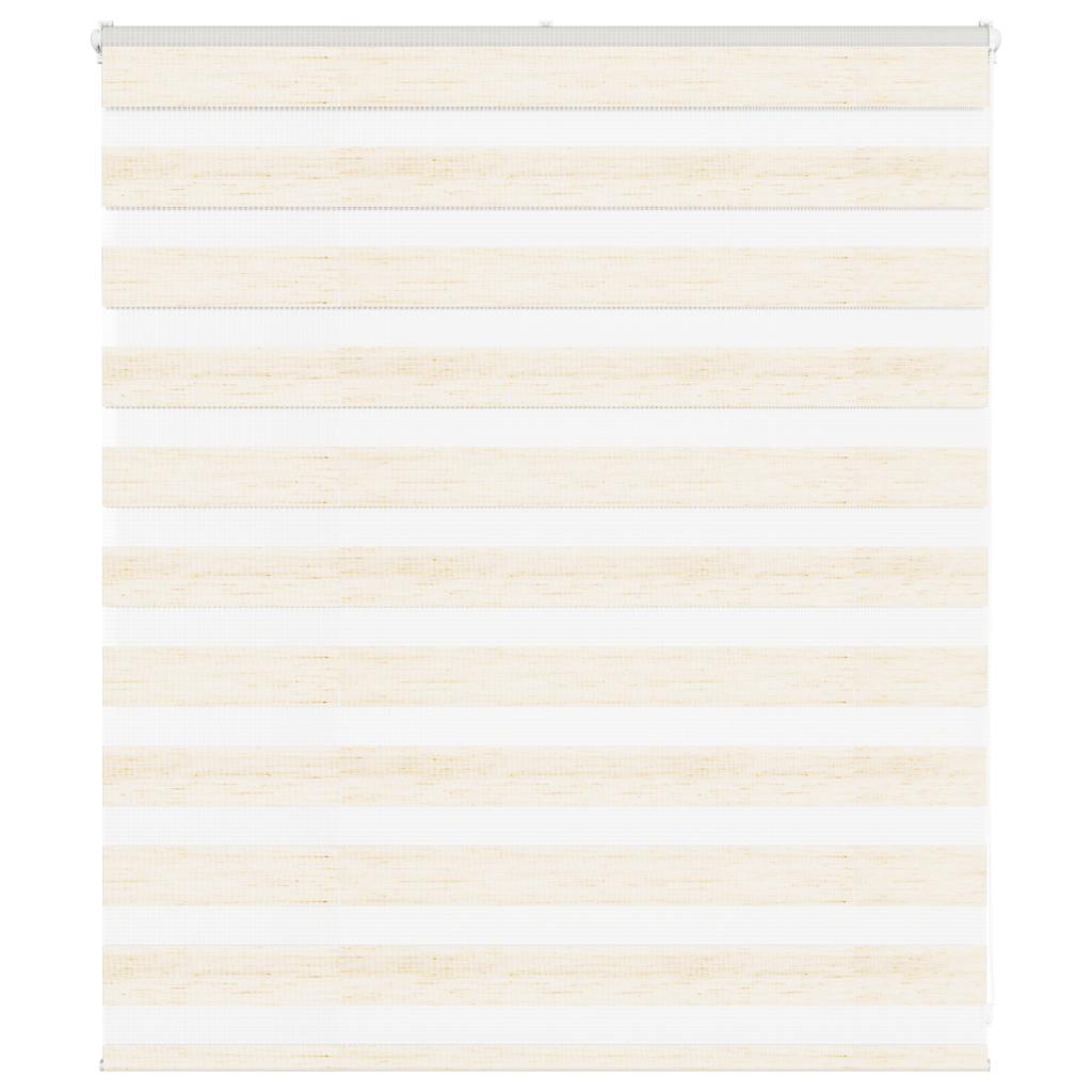 Doppelrollo Marmorbeige 135x100cm Stoffbreite 130,9 cm Polyester