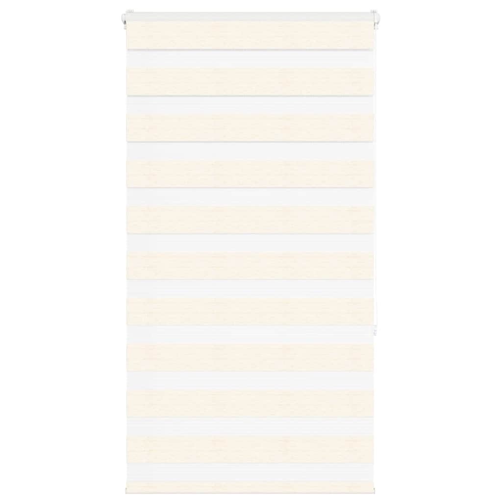 Doppelrollo Marmorbeige 90x150 cm Stoffbreite 85,9 cm Polyester