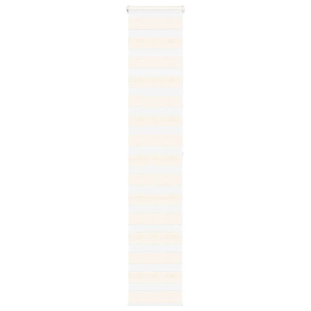 Doppelrollo Marmorbeige 45x200 cm Stoffbreite 40,9 cm Polyester