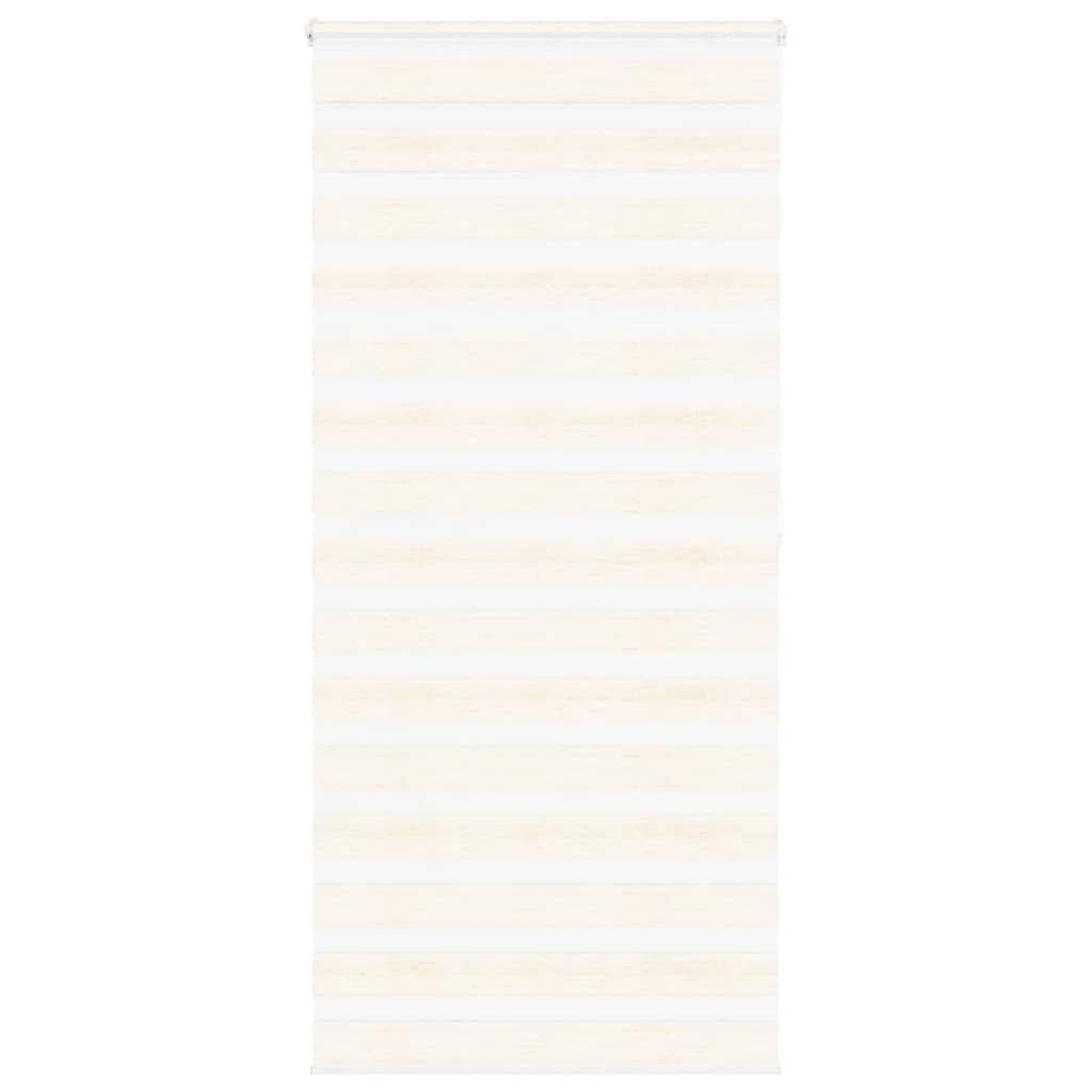 Doppelrollo Marmorbeige 100x200 cm Stoffbreite 95,9 cm Polyester