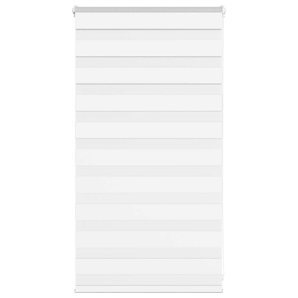 Doppelrollo Weiß 90x100 cm Stoffbreite 85,9 cm Polyester