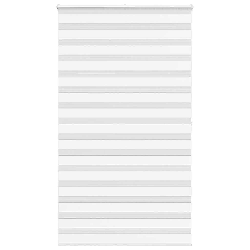 Doppelrollo Weiß 135x200 cm Stoffbreite 130,9 cm Polyester