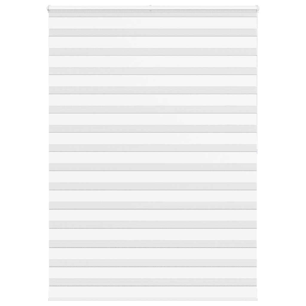 Doppelrollo Weiß 165x200 cm Stoffbreite 160,9 cm Polyester