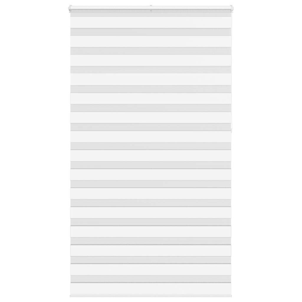 Doppelrollo Weiß 130x230 cm Stoffbreite 125,9 cm Polyester