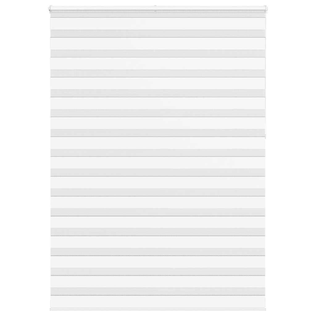 Doppelrollo Weiß 165x230 cm Stoffbreite 160,9 cm Polyester