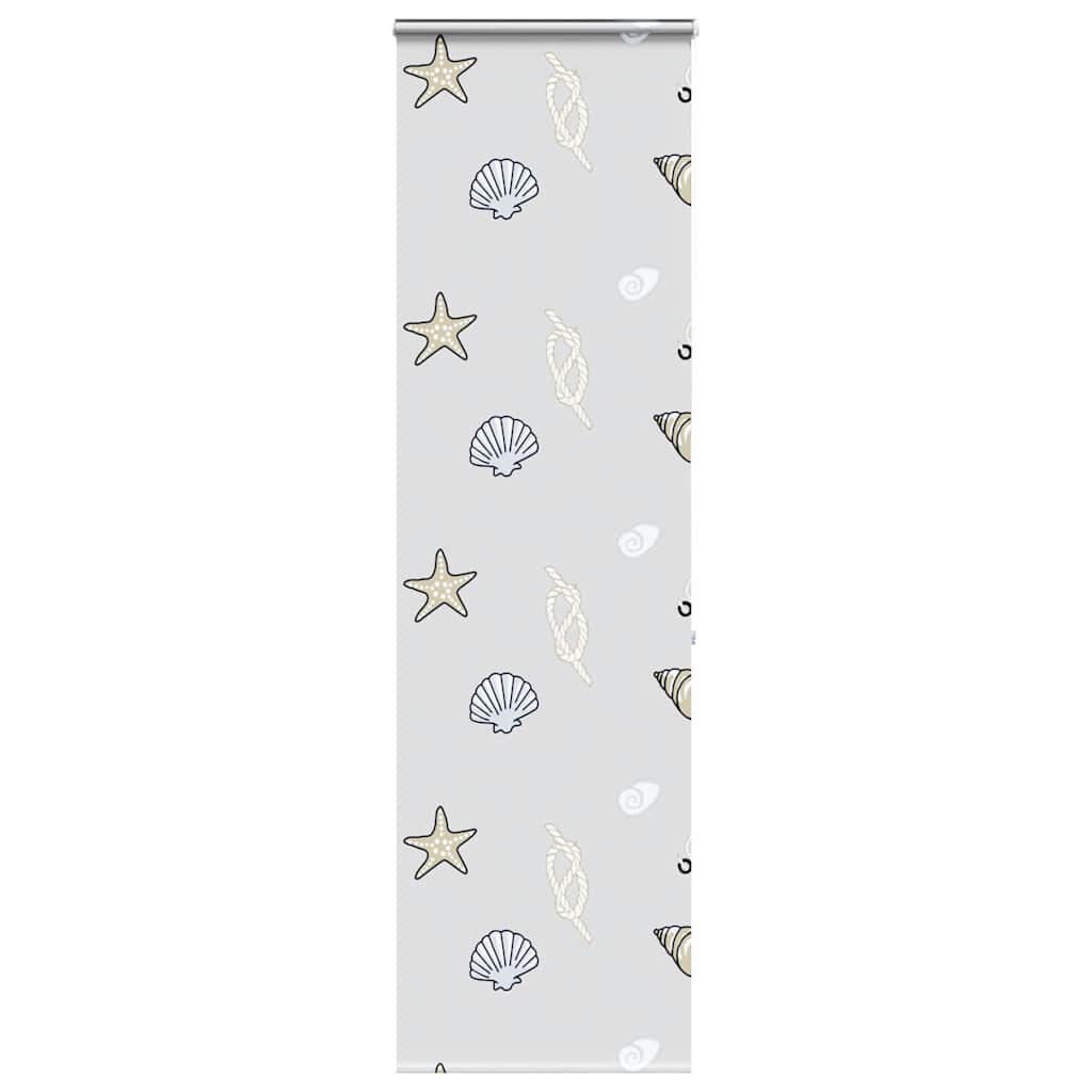Duschrollo mit Kassette 80x240 cm Stoffbreite 76 cm