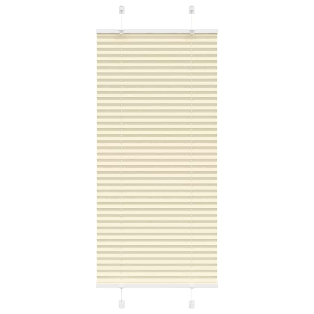 Plissee Creme 60x100 cm Stoffbreite 59,4 cm Polyester