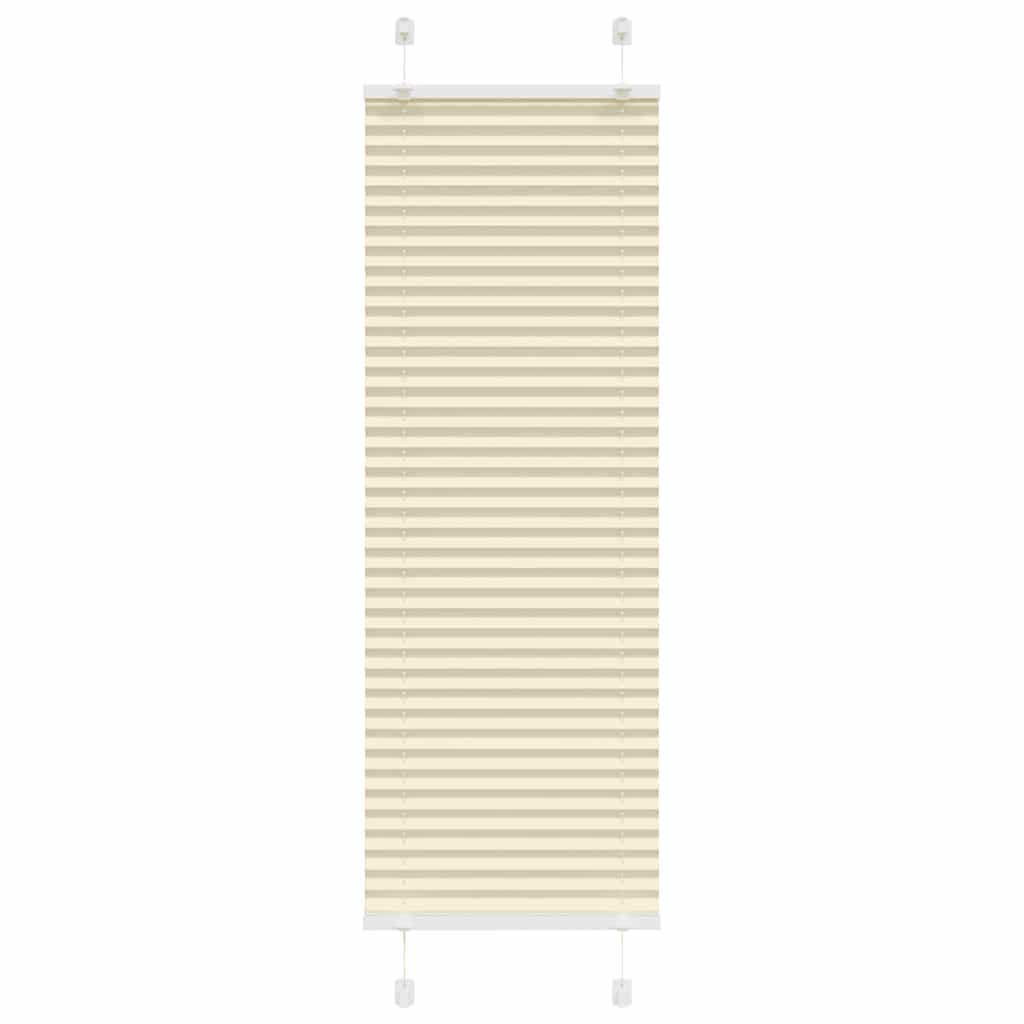 Plissee Creme 50x150 cm Stoffbreite 49,4 cm Polyester