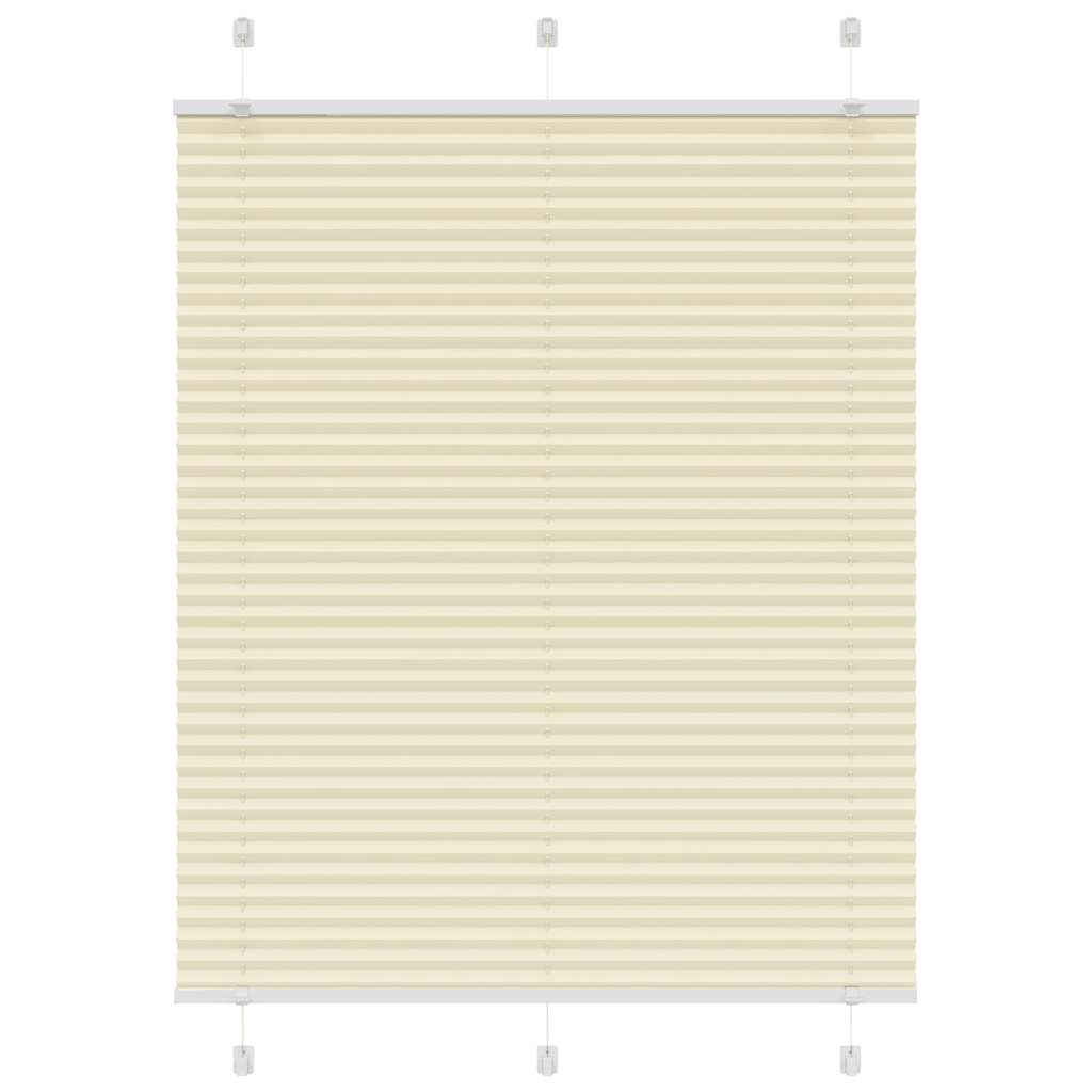 Plissee Creme 105x150 cm Stoffbreite 104,4 cm Polyester