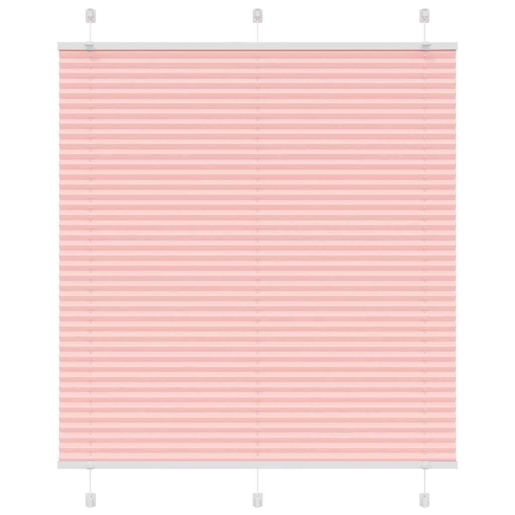 Plissee Rosa 115x100 cm Stoffbreite 114,4 cm Polyester