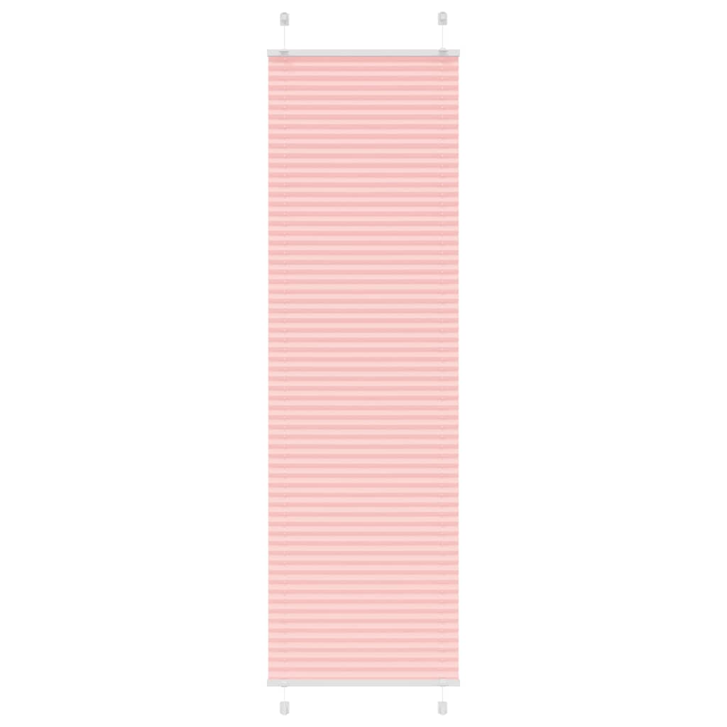 Plissee Rosa 60x200 cm Stoffbreite 59,4 cm Polyester