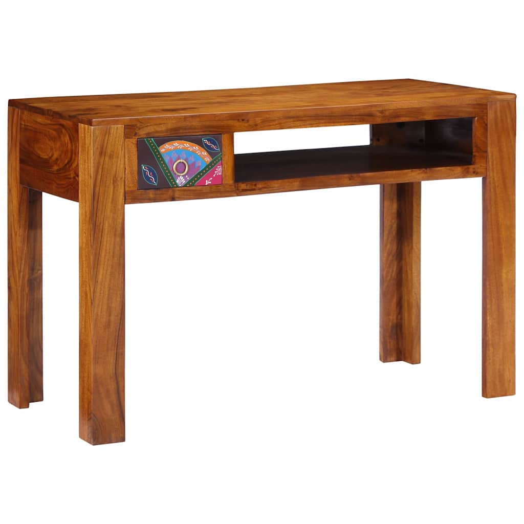 Schreibtisch mit Schubladen mit Speicher Braun 110 x 50 x 73 cm