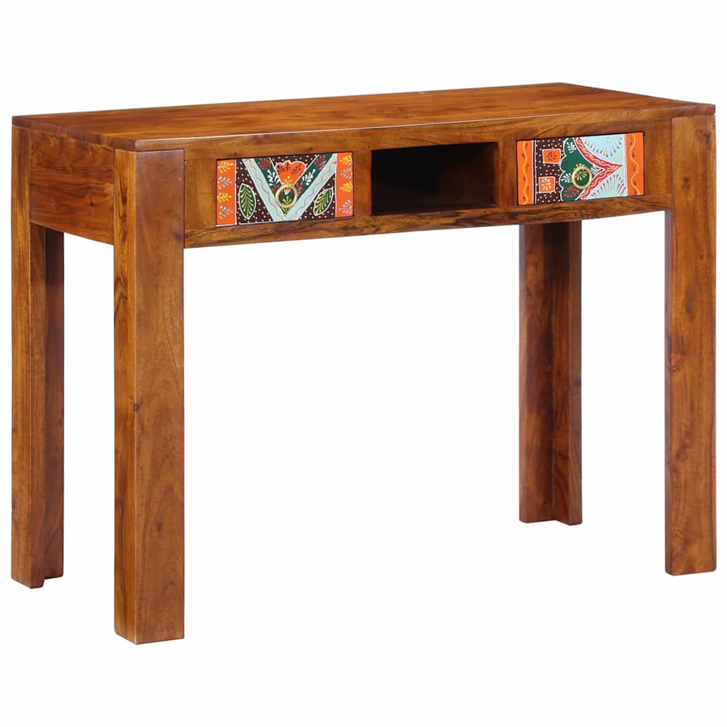 Schreibtisch mit Schubladen mit Speicher Braun 100 x 50 x 75 cm