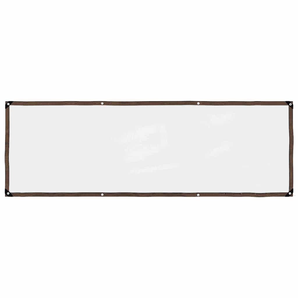 Transparente Plane mit Ösen 1x3 m Polyethylen