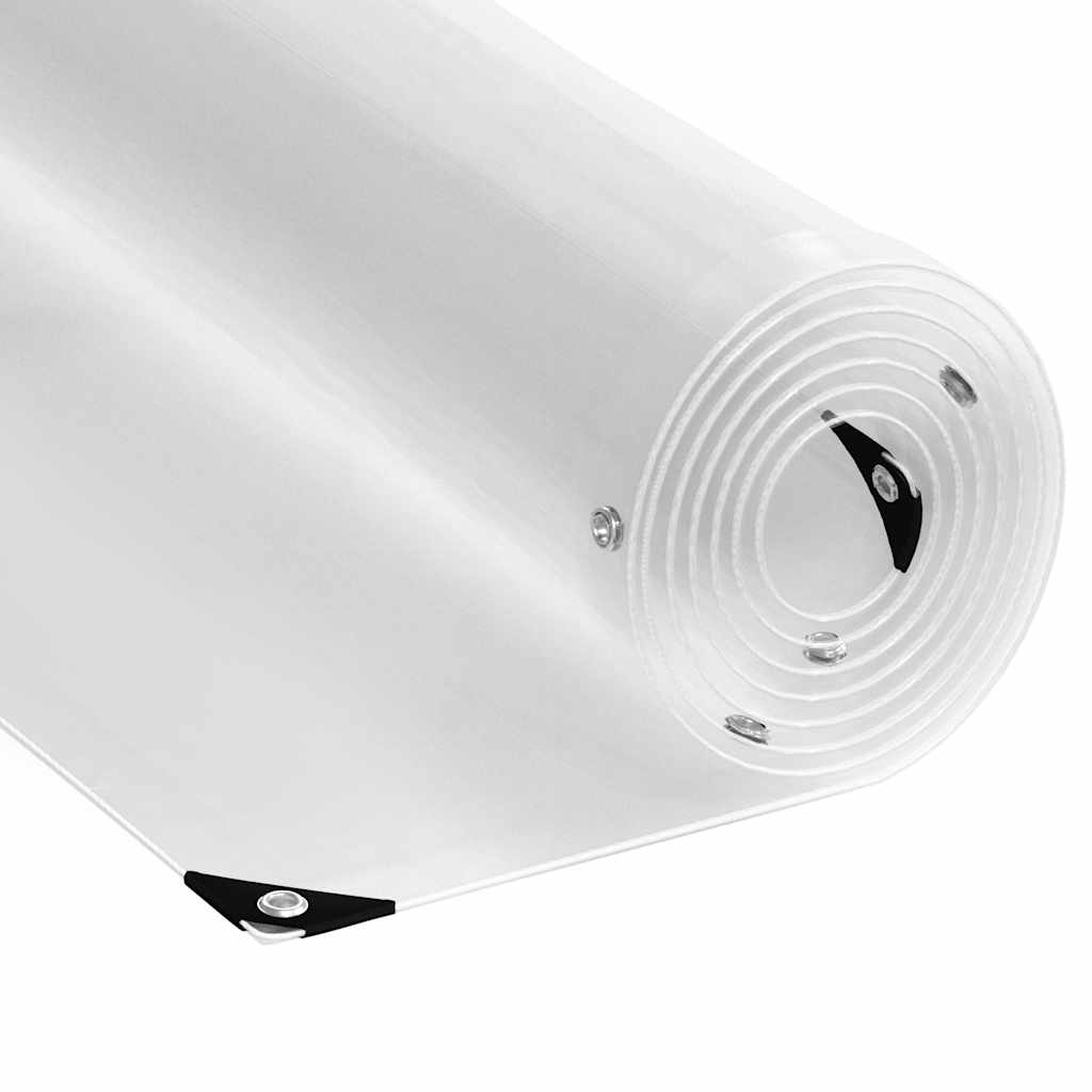 Transparente Plane mit Ösen 3x5 m PVC