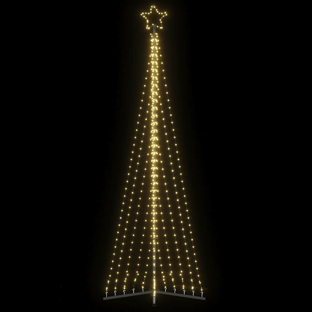 LED Weihnachtsbaum 495 LEDs Warmweiß 300,5 cm